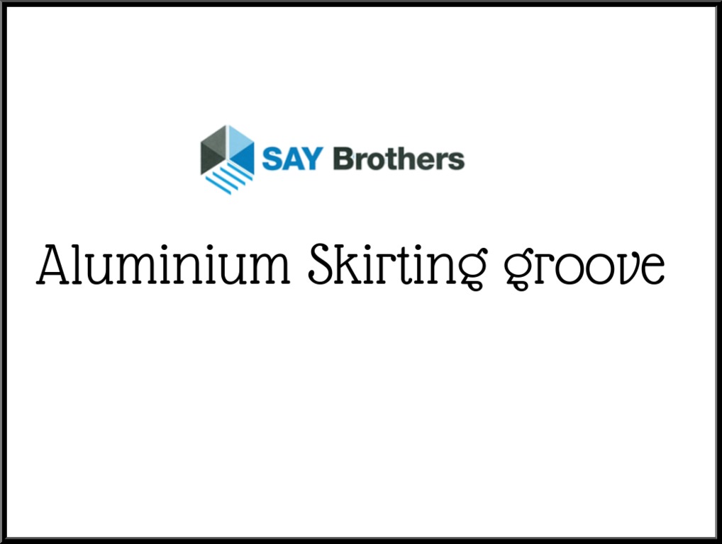 Aluminium Skirting